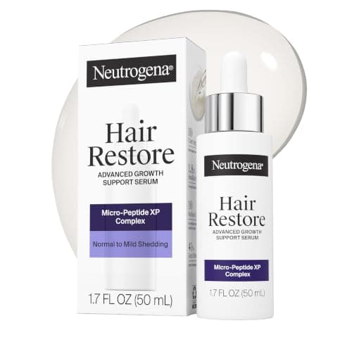 Neutrogena Hair Restore Hair and Scalp Serum Fragrance-Free, 1.7 fl oz